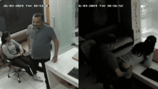 Boss Calls His Favorite Employee Back for a Morning Fuck – CCTV Captures Part 3