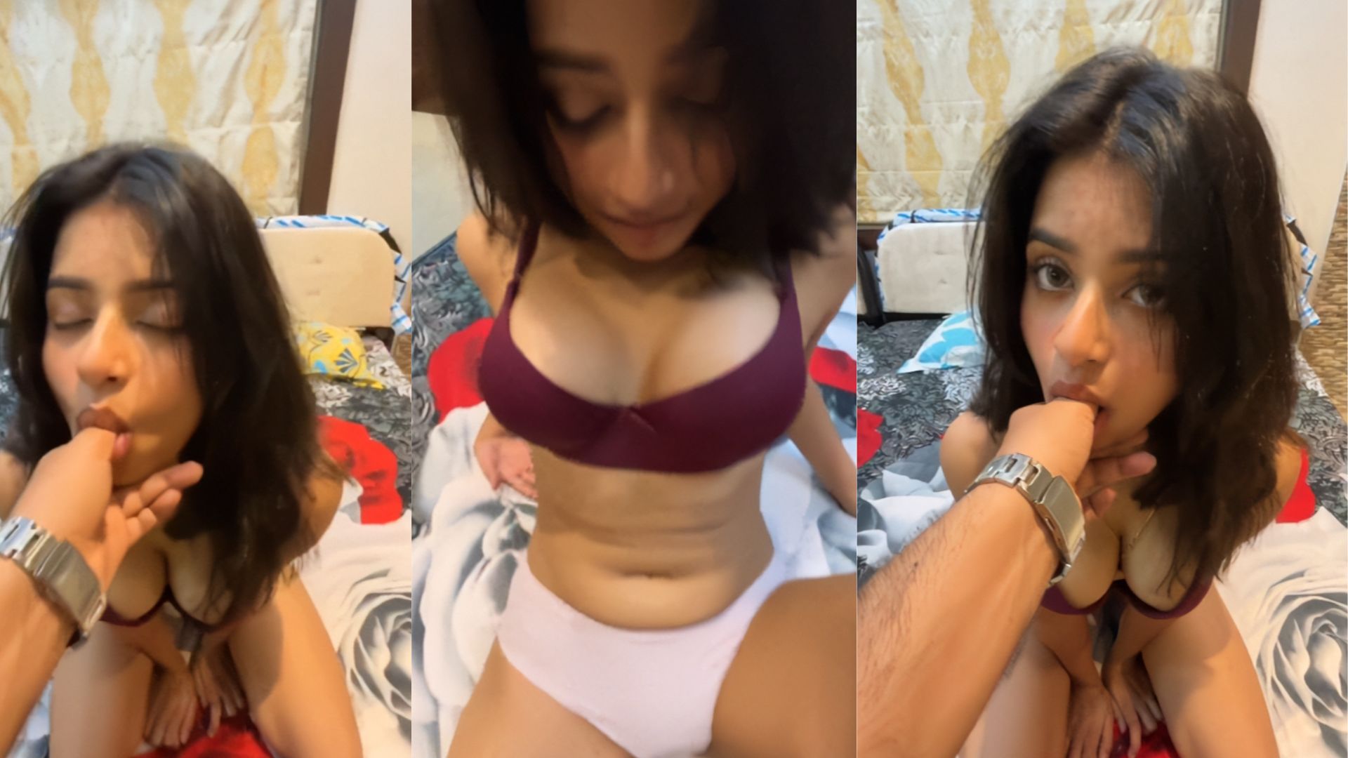 Horny Indian Girl With Bf