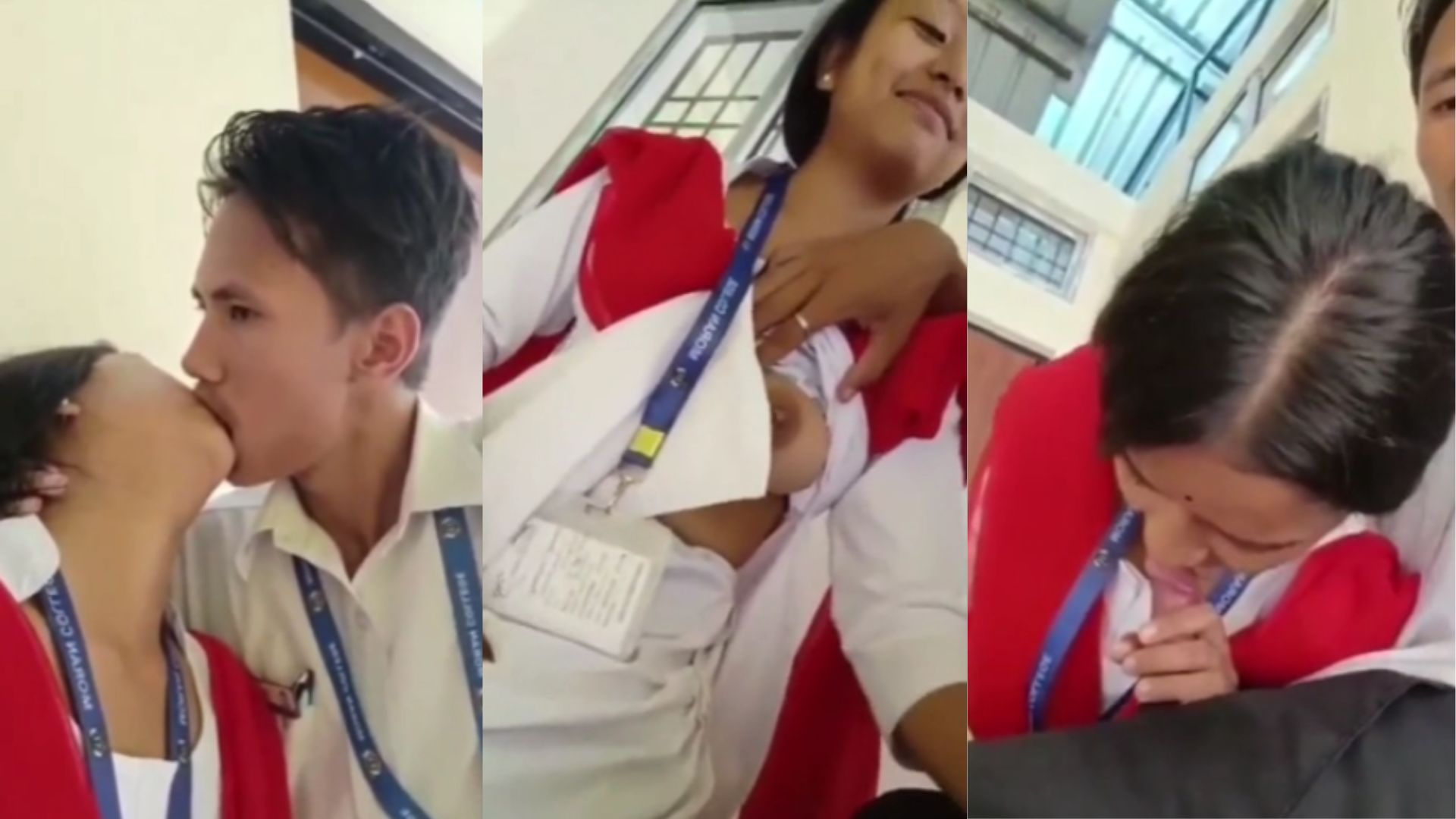 Nepali girl sucking her man in uniform (480)